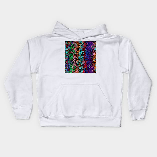 Tripping in the secret garden Kids Hoodie by SturgesC